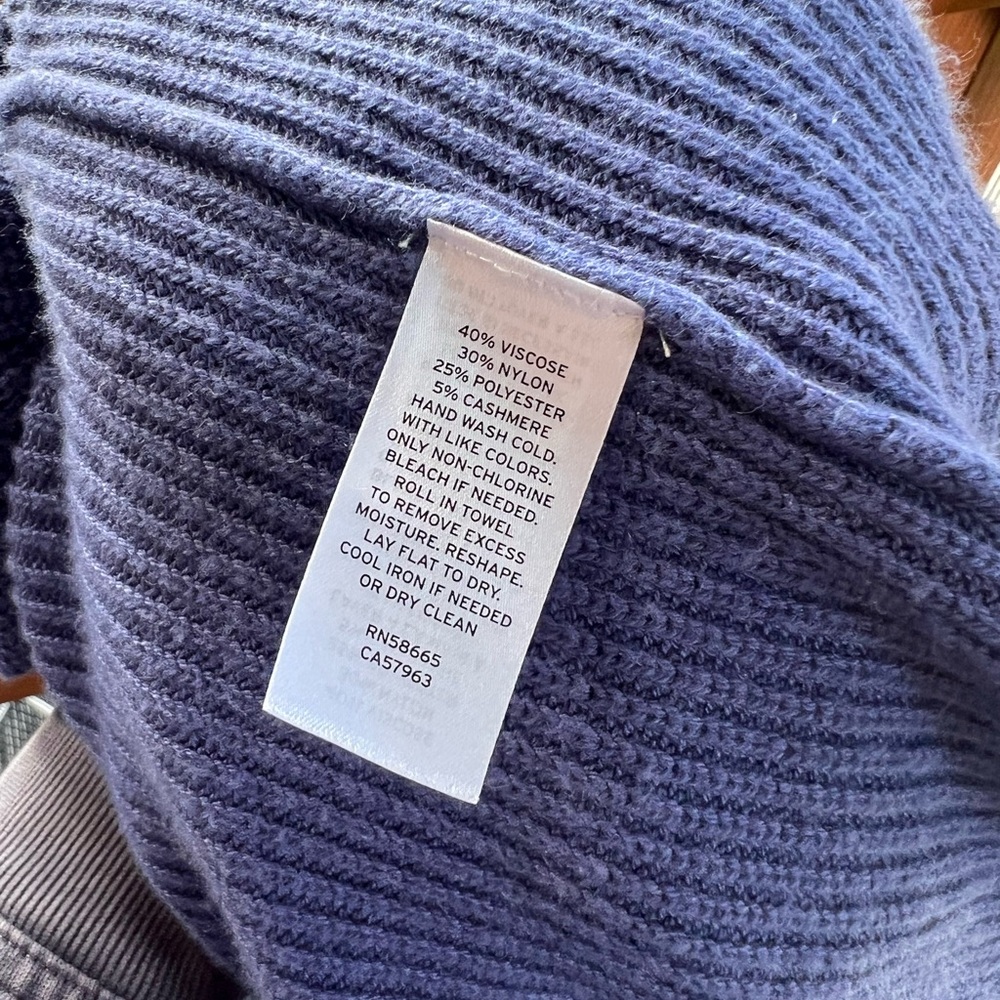 Halogen Blue Open-Front Cardigan - Picture 6 of 7